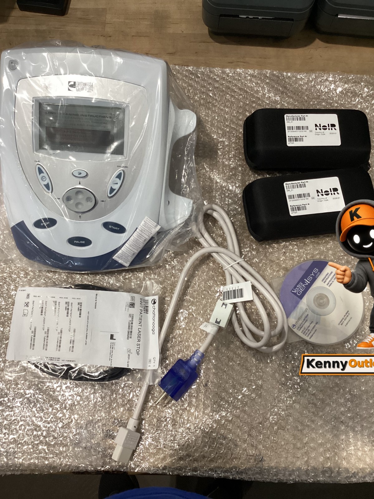 🟢Chattanooga Vectra Genisys Transport Laser 2784 Cold Laser Unit No Applicator