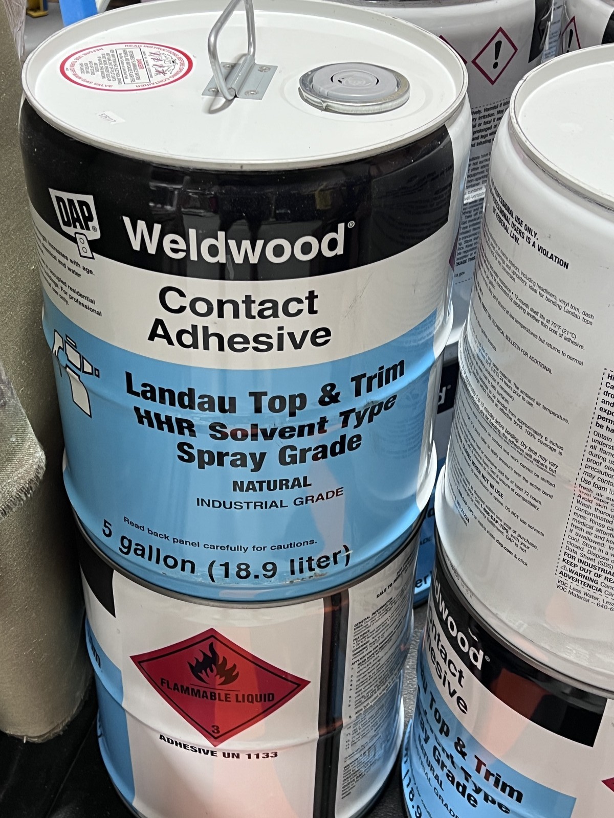 DAP Weldwood Trim Adhesive 5 Gallon Pail – LOCAL PICKUP ONLY