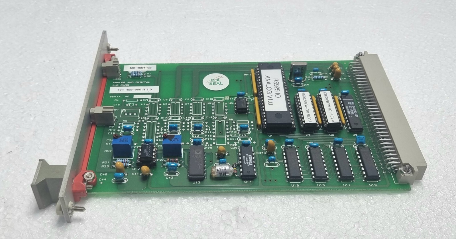 Nautronix RS-902 Analog And Digital I/O Card 171-468-000 R1.0