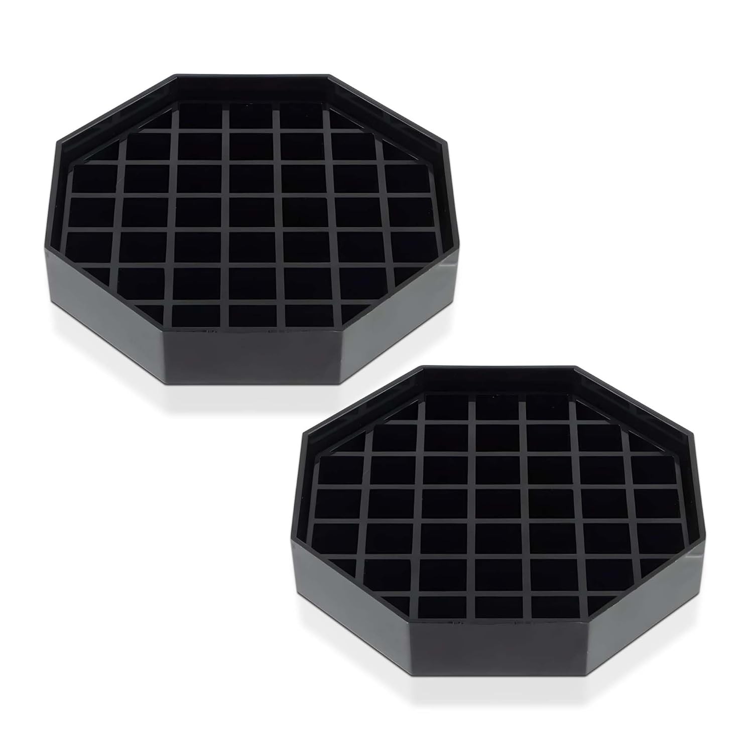 OCS Parts 2-Pack 4″ Plastic Coffee Countertop Drip Trays | Dishwasher Safe