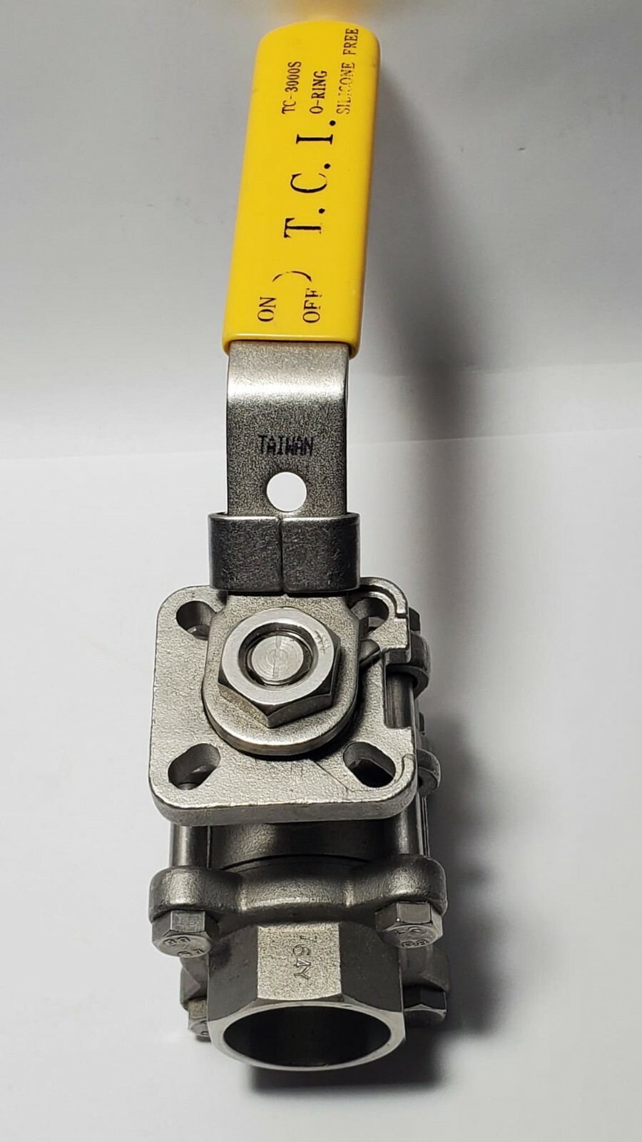 TCI 316/316L 1000WOG TC 3000S O-RING SILICONE FREE BALL VALVES.