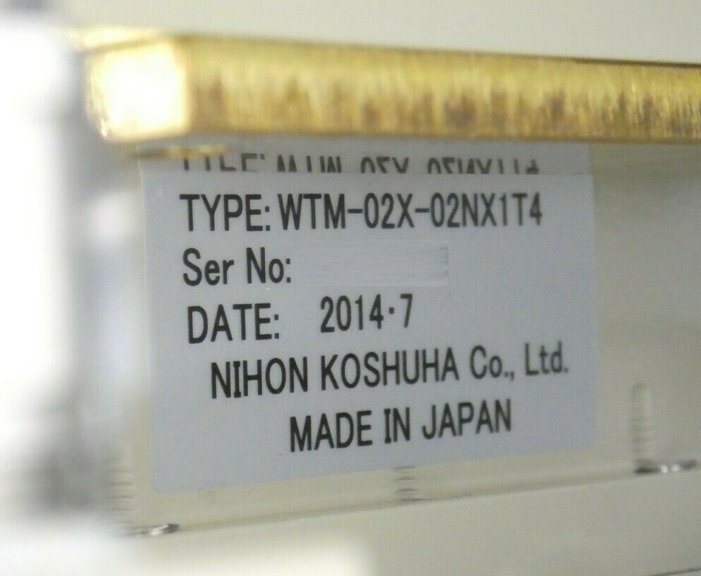 Nihon Koshuha AMC-T21P RF Assembly TEL Tokyo Electron 3Z80-000619-12 Working