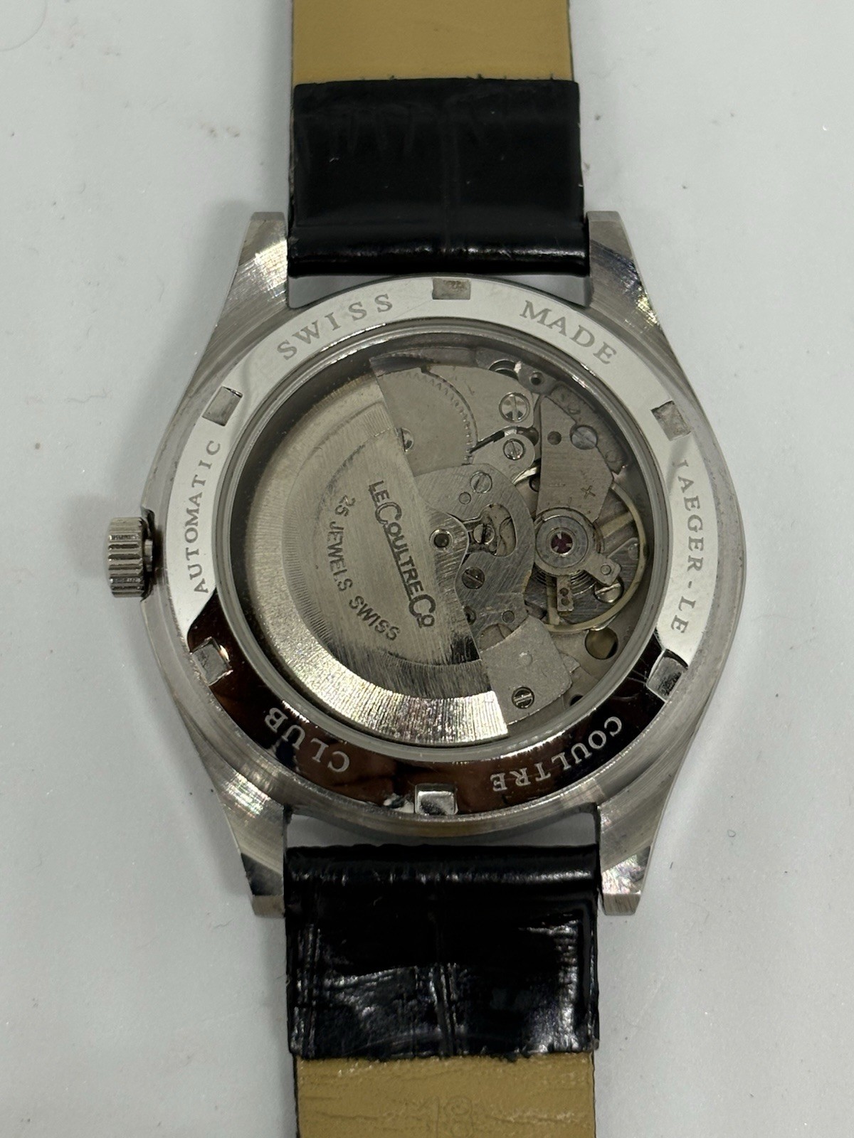 Vintage Jaeger-LeCoultre 25 Jewels Automatic Swiss Made Men’s Watch Blue Dial