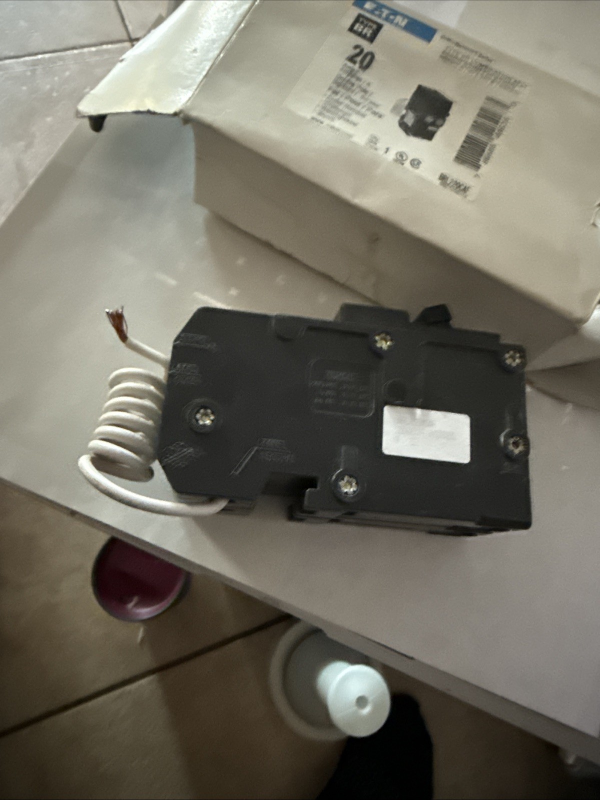NEW Eaton BRL220CAF Arc Fault Circuit Breaker AFCI 2 POLE 20 AMP 120/240 V