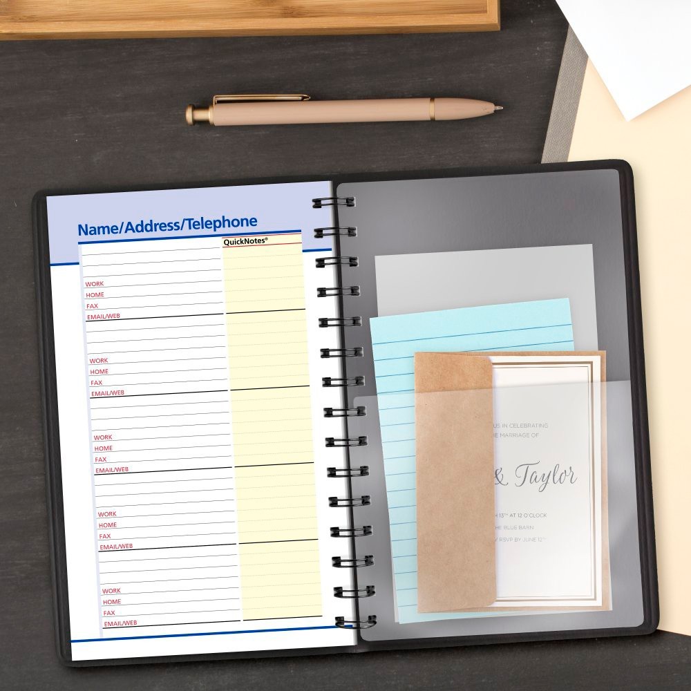 2026 At-A-Glance QuickNotes 76-04-05 Daily Monthly Appointment Book, 5 x 8″