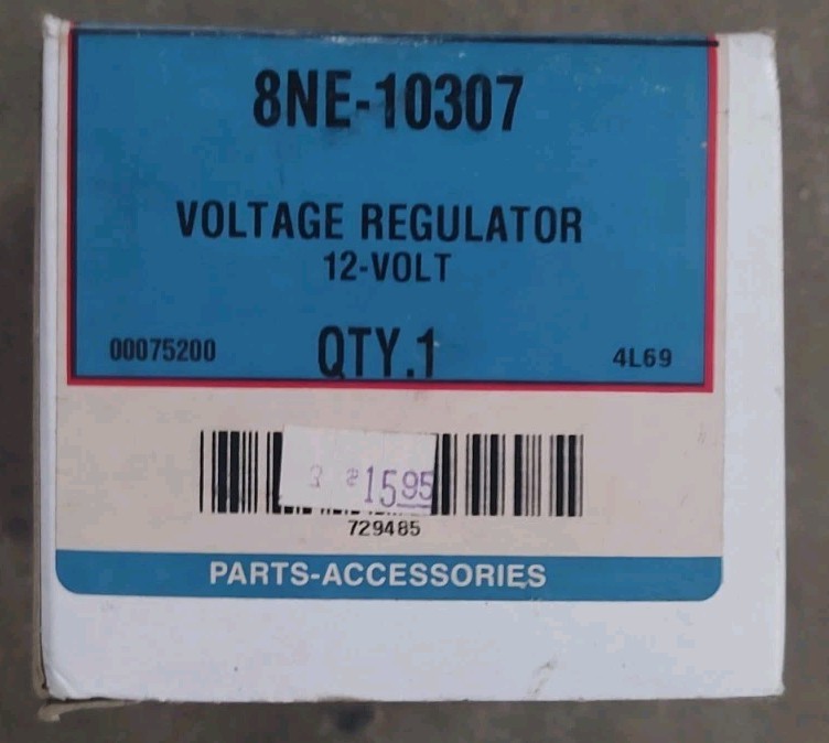 Tisco 8NE10307 Voltage Regulator 12 Volt for Ford NAA Jubilee Tractors