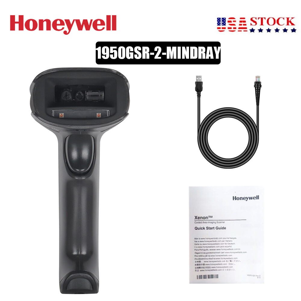Honeywell Xenon 1950GSR Wired 1D 2D Image Barcode Scanner Reader w/ USB Cable