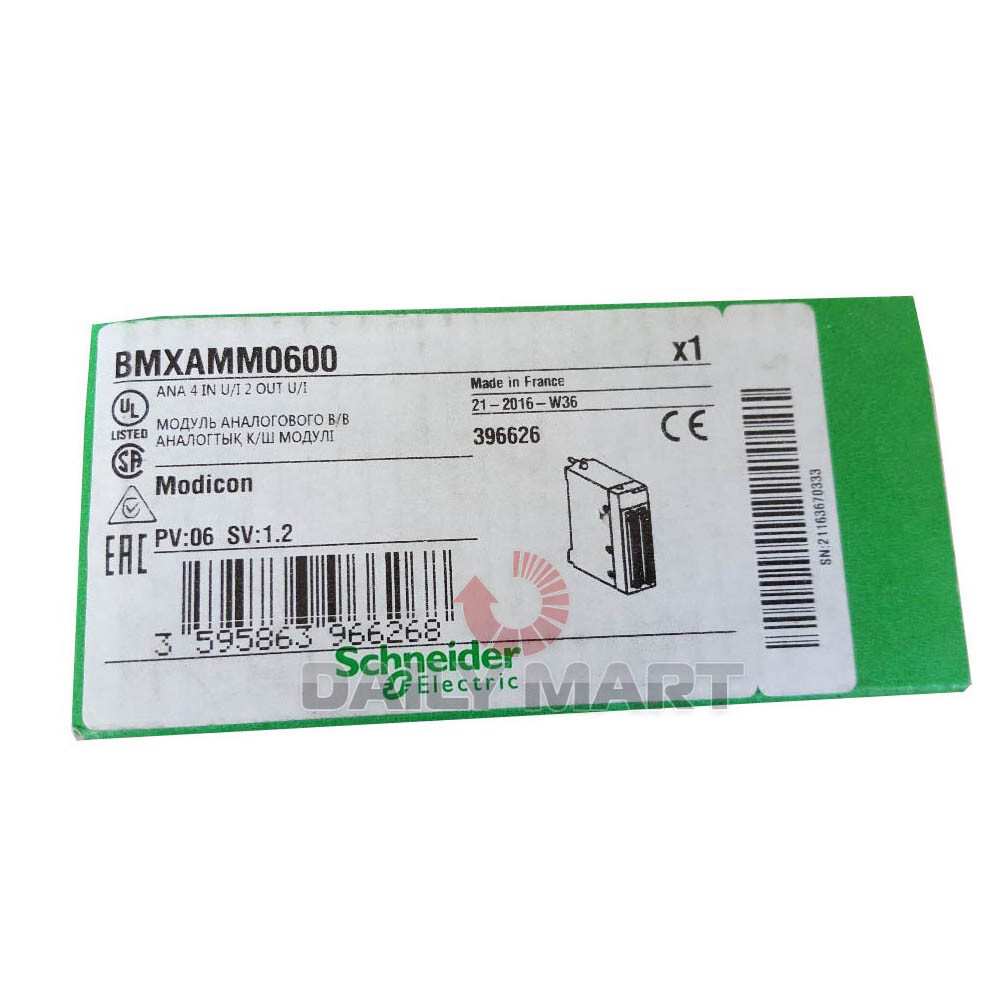 New In Box SCHNEIDER BMXAMM0600 Analog Input Module