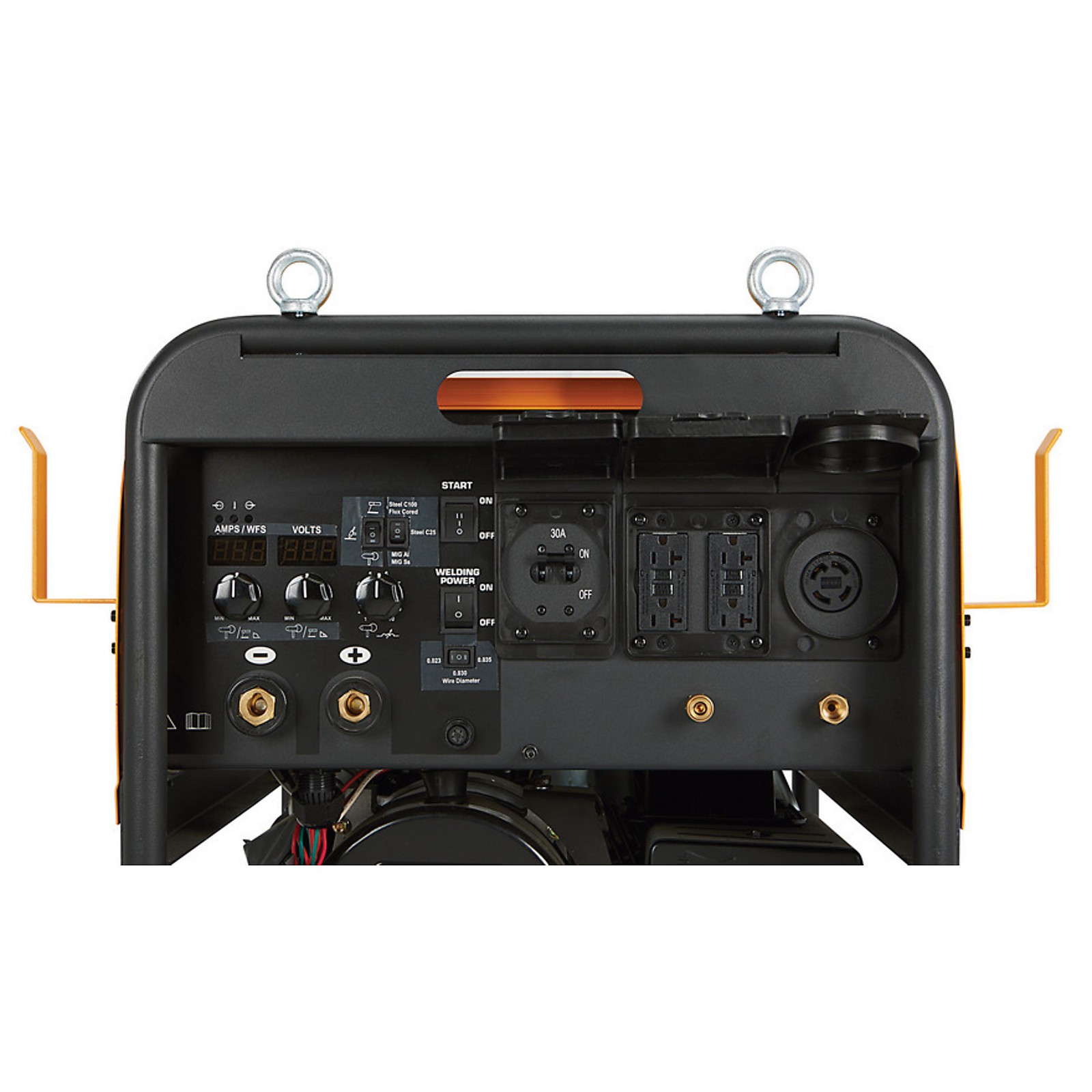 Klutch 7kW Multi-Process Engine-Driven Inverter DC Arc Welder/AC Generator with