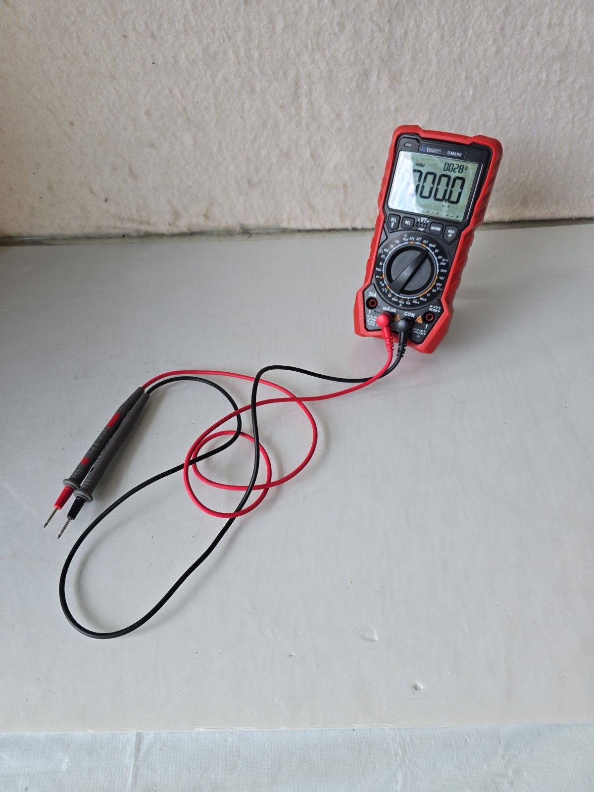 Electronix Express DM890 Digiral Multimeter Backlit Display-Used-Tested