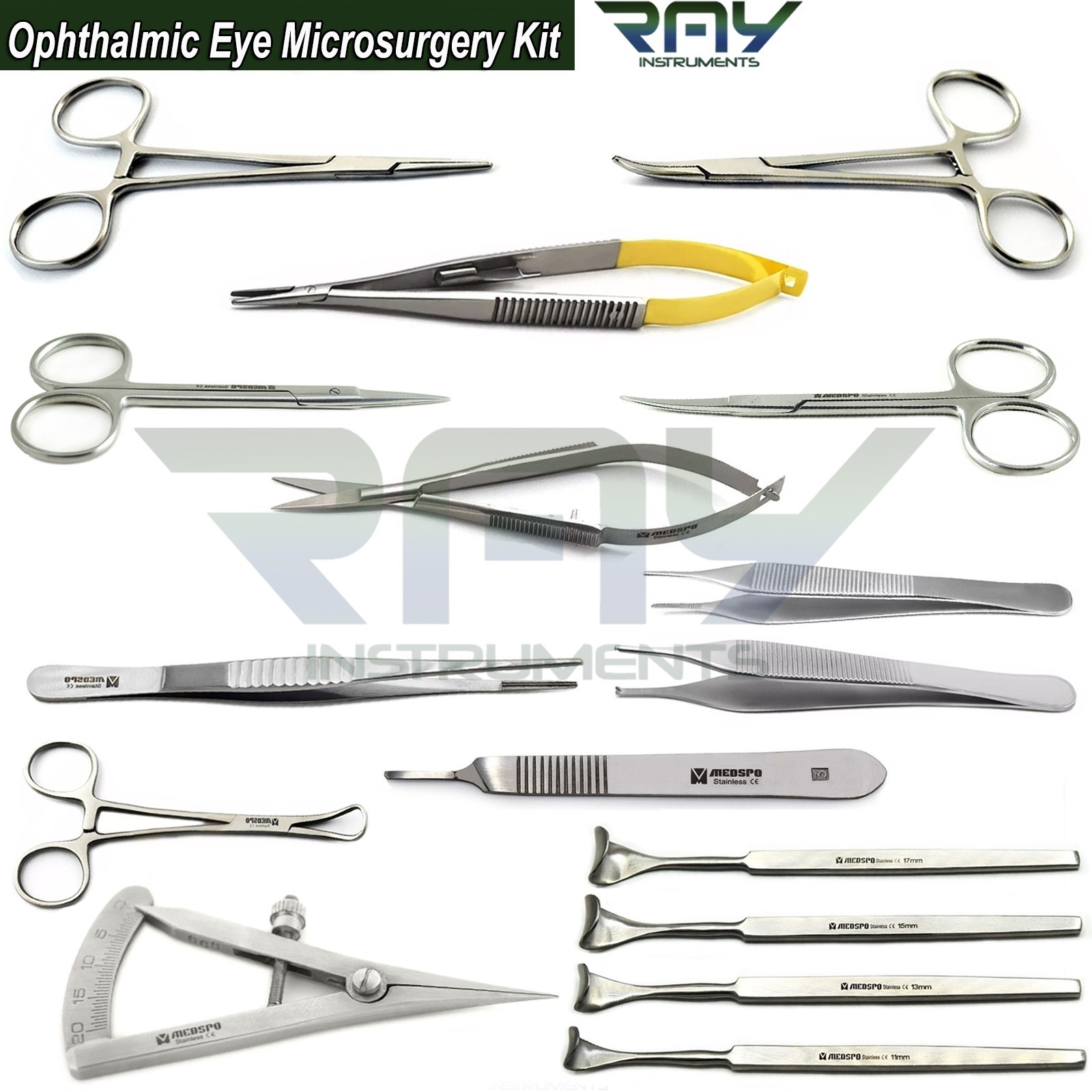 Blepharoplasty Kit Plastic Surgery Micro Eye Surgery Ophthalmic Instruments