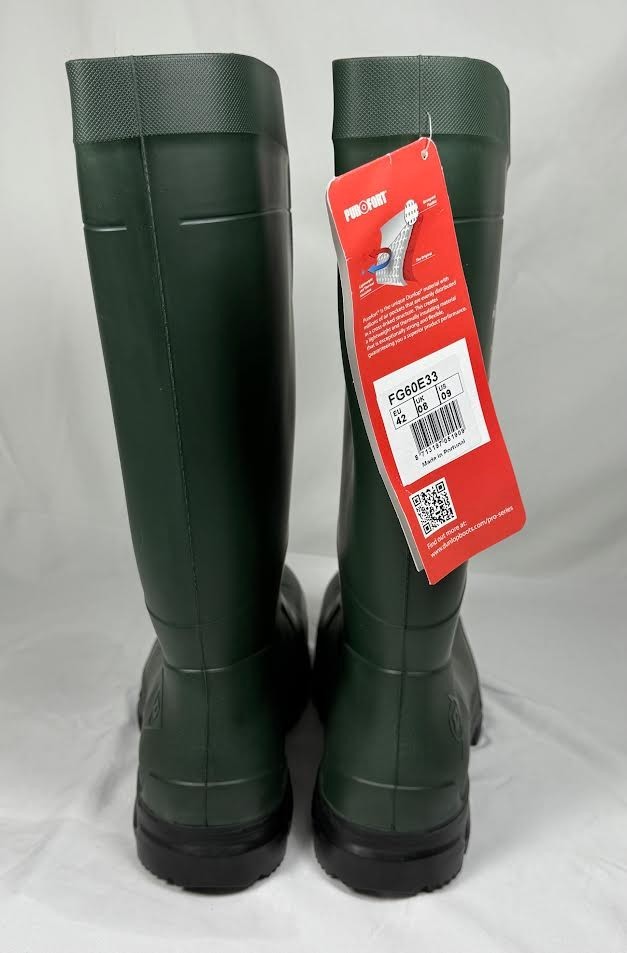 DUNLOP Protective Footwear FieldPRO Green/Black FG60E33 Size 9 – NWT