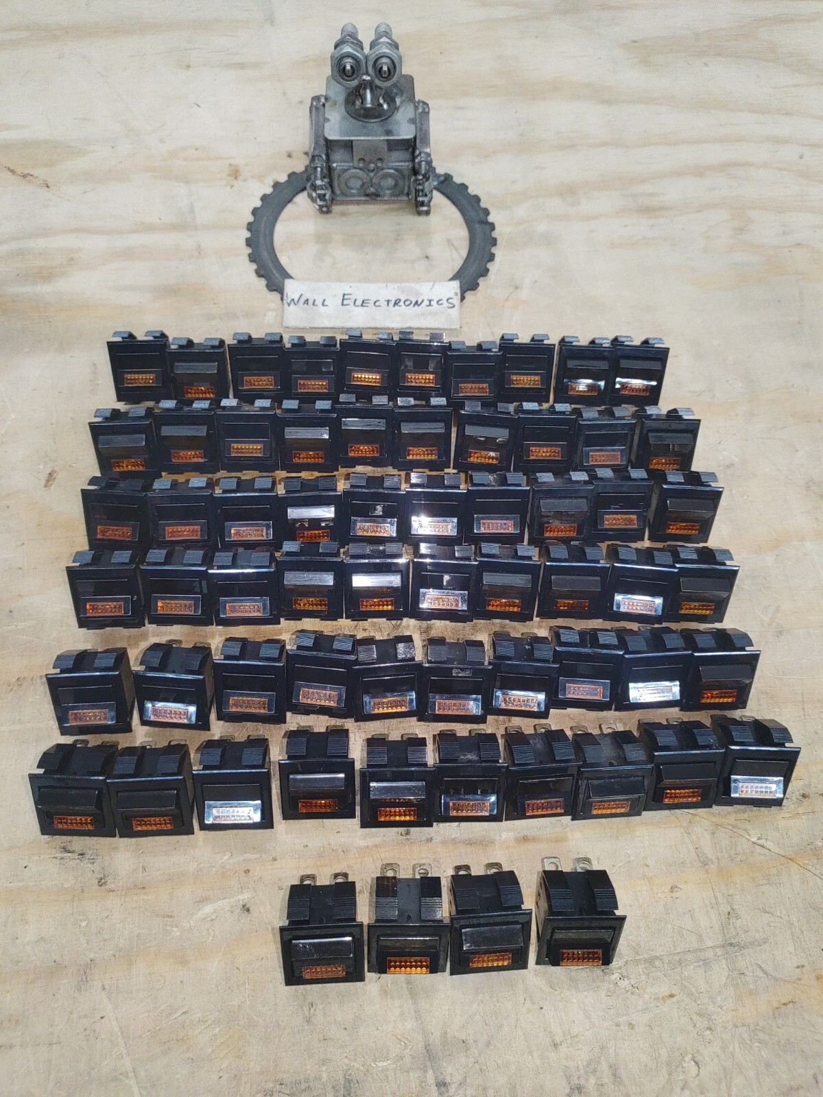Alco 75648 Rocker Switch 10 Amps 125 VAC =New= LOT OF 8