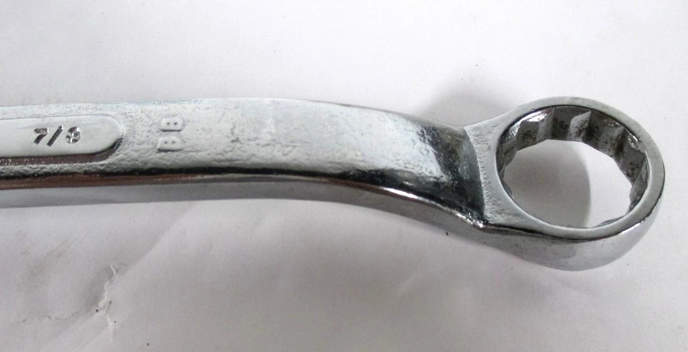 SK Professional Tools Box End Wrench, 12 Pts, 13/16×7/8 In, B-2628 *MADE IN USA*