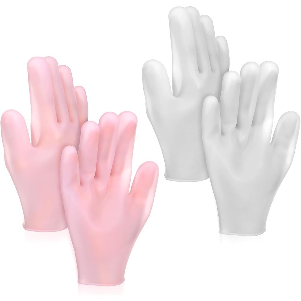 Moisturizing Gloves for Dry Hands Overnight Treatment Pair of 2 Softening Gloves