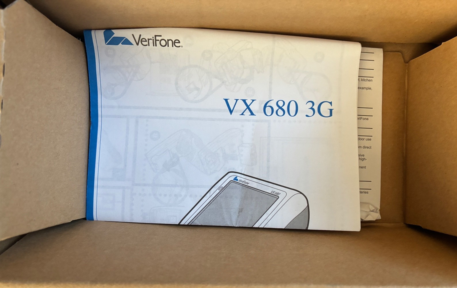 Verifone VX 680 Wireless Credit Card Terminal NEW IN BOX