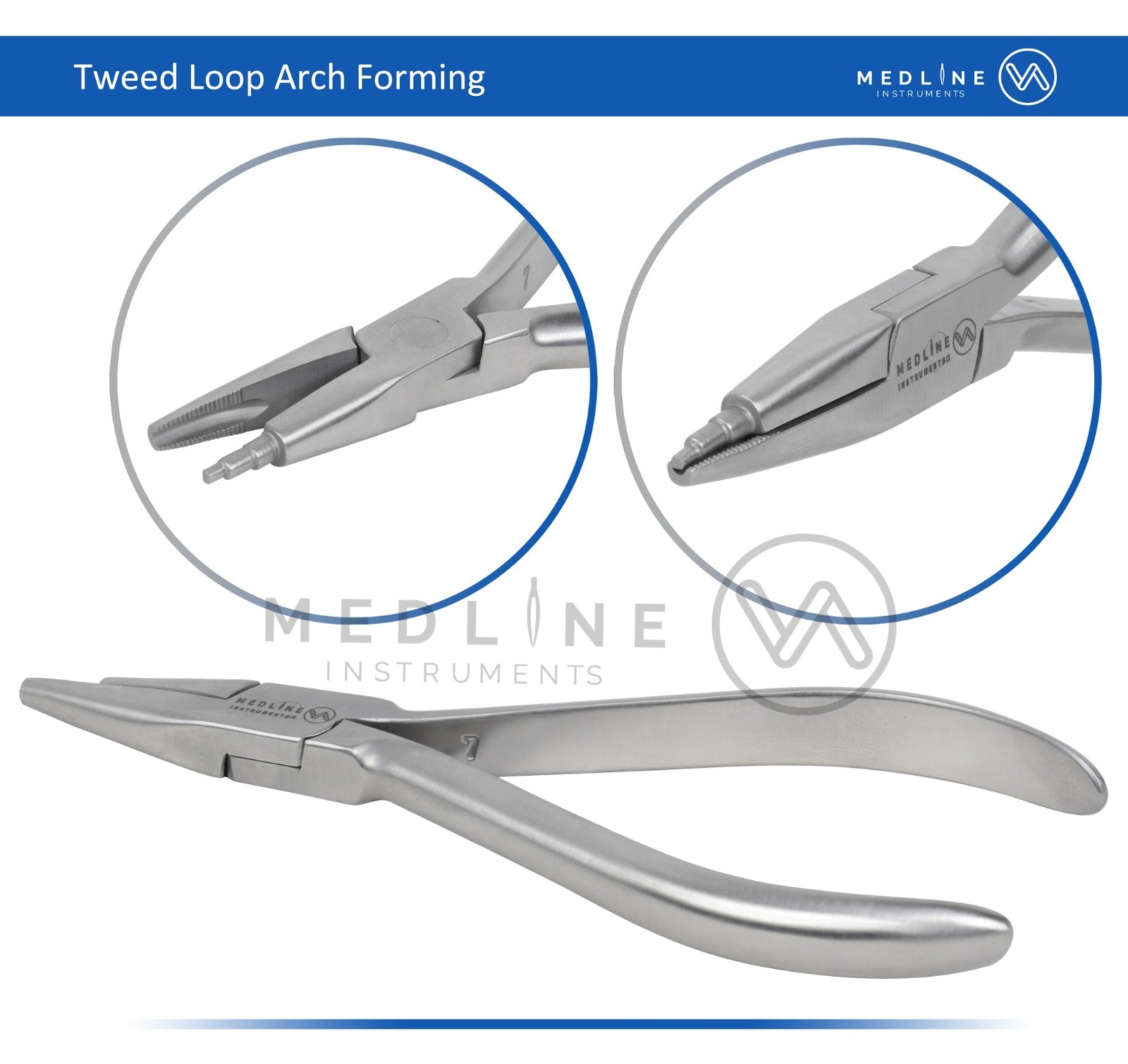 Dental Utility Forming Ortho Pliers Orthodontic Dental Instruments CE Set of 5