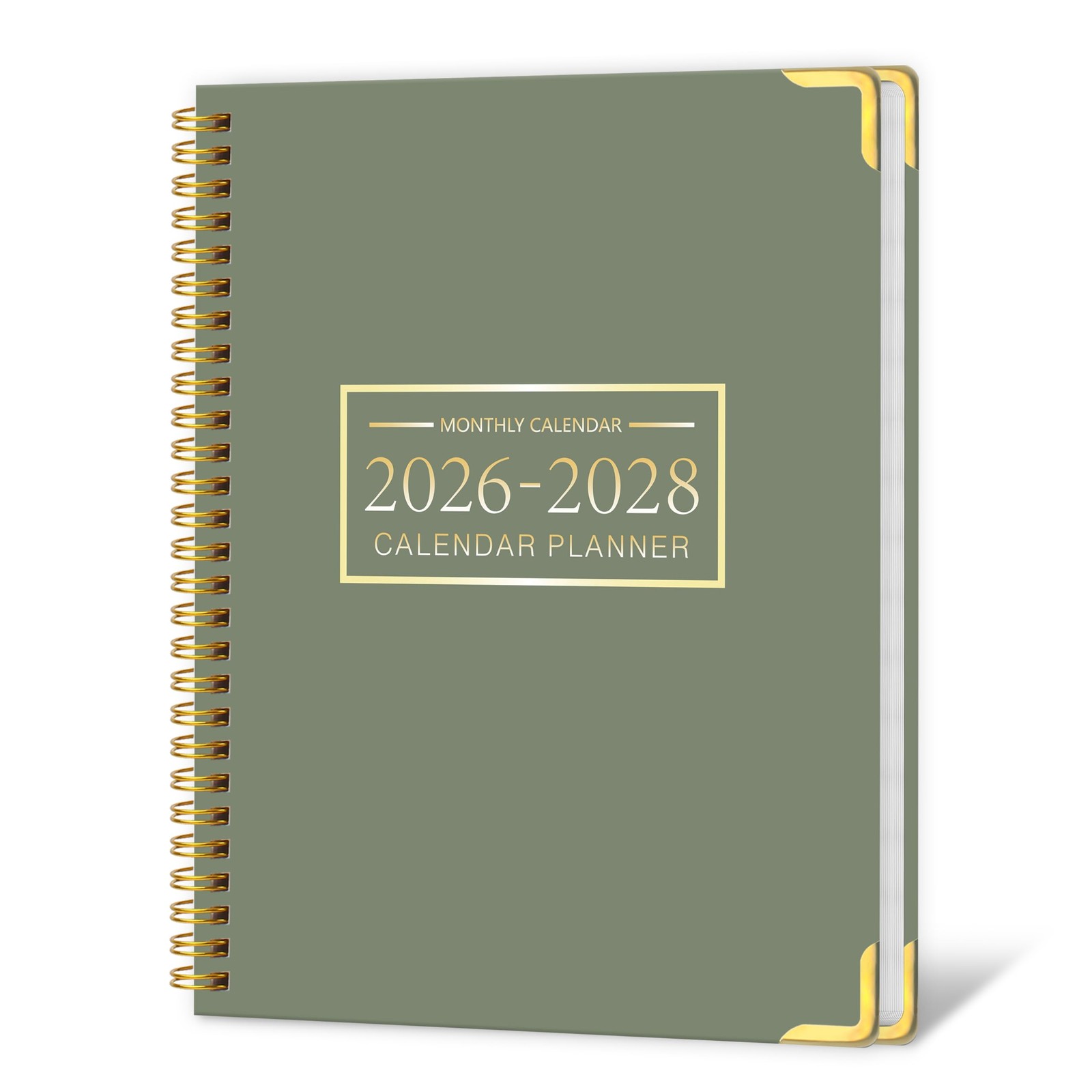 3 Year Monthly Planner 20262028 8.5 x 11 Spiral Bound Notes Pages for School &