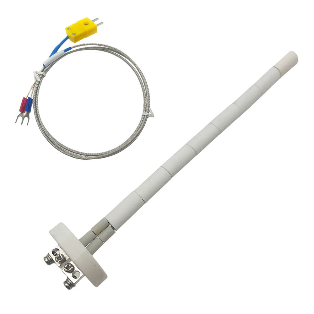 US NEW High Temperature Type K Thermocouple Core Ceramic Kiln Probe 2372°F