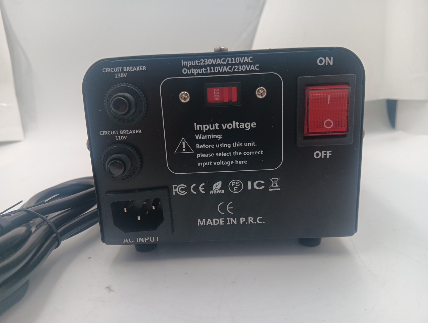 Lvyuan 800w Step Up Step Down Voltage Transformer – – VTUS-800
