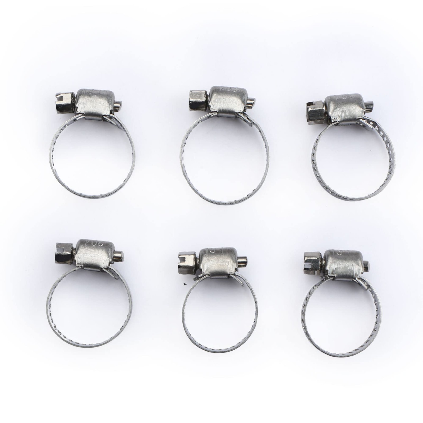 U.S. Solid 5/8″ Brass Hose Barbed Splicer Round Equal Hose Joint W/ Clamps, 3pcs