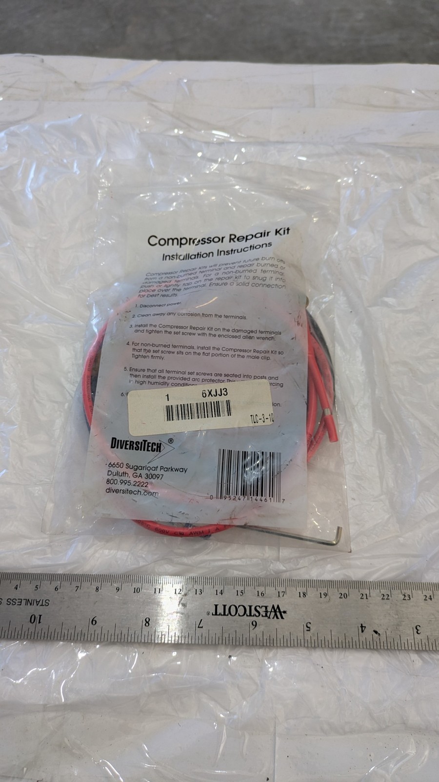 DIVERSITECH 6XJJ3 COMPRESSOR REPAIR KIT .. ASI N PICTURE
