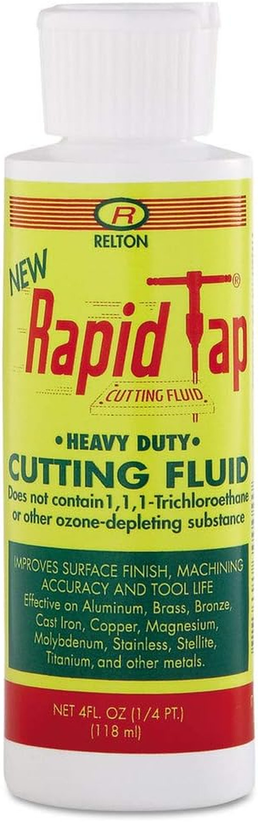 Cutting Fluid Heavy Duty 4 Oz Machining Jobs Extending Tool Life Eases Cutting