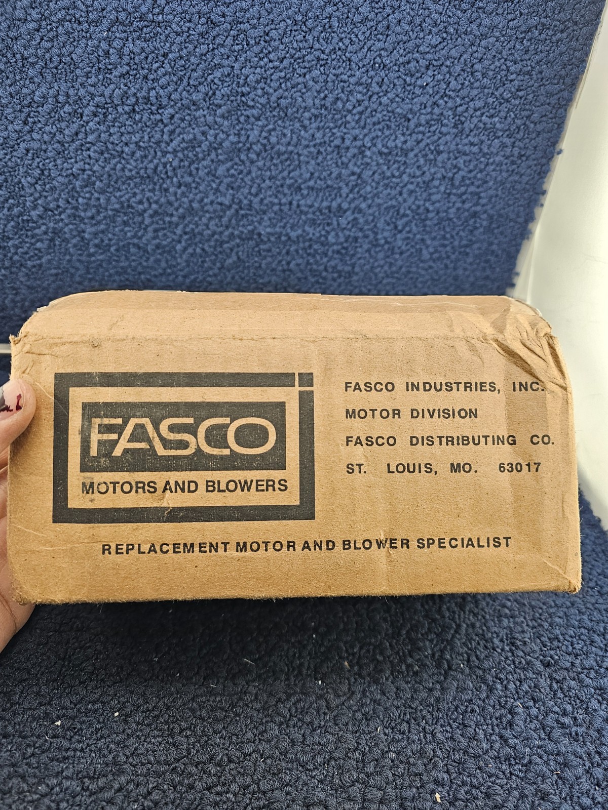 Fasco D1126, S58-486 Replacement Motor 1/15HP, 208-230V, 1550/1300RPM, 1.1A CWSE