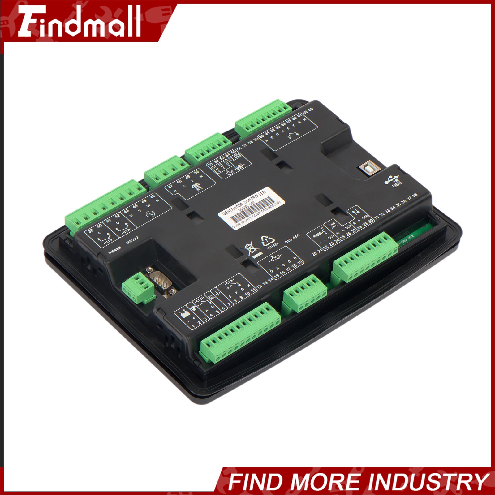 Findmall Generator Controller DSE7320 Auto Start Module With ATS AMF Protection