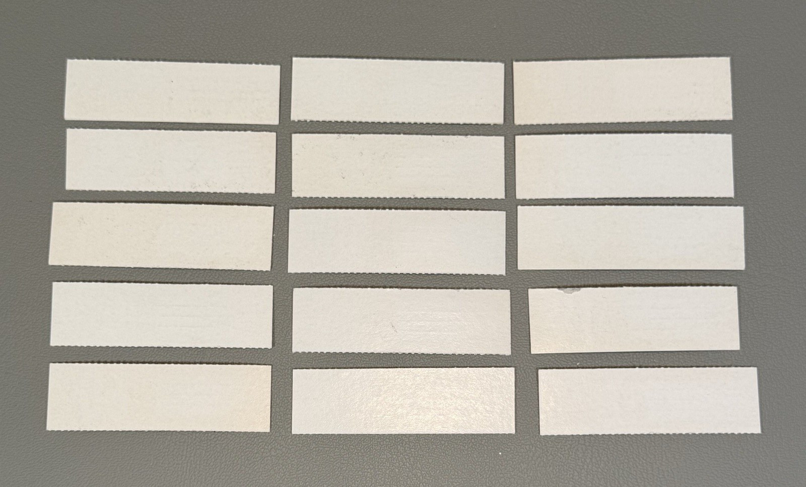 Vintage Paper Price Tags Black and White Mixed Lot of 15 Unused