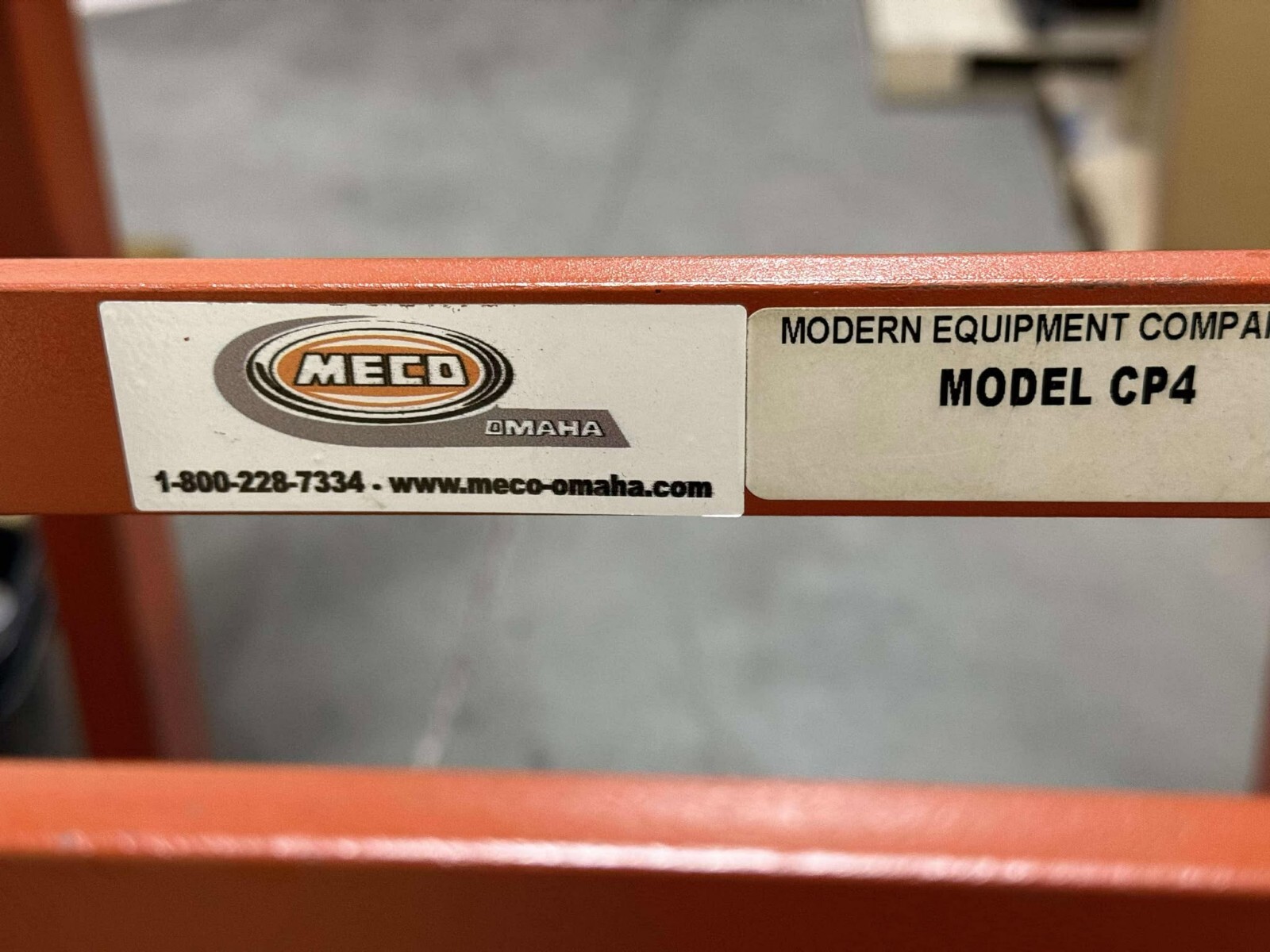 MECO CP4 Global Industrial OMEGA FORKLIFT TABLE STORAGE CADDY 4 CYLINDER