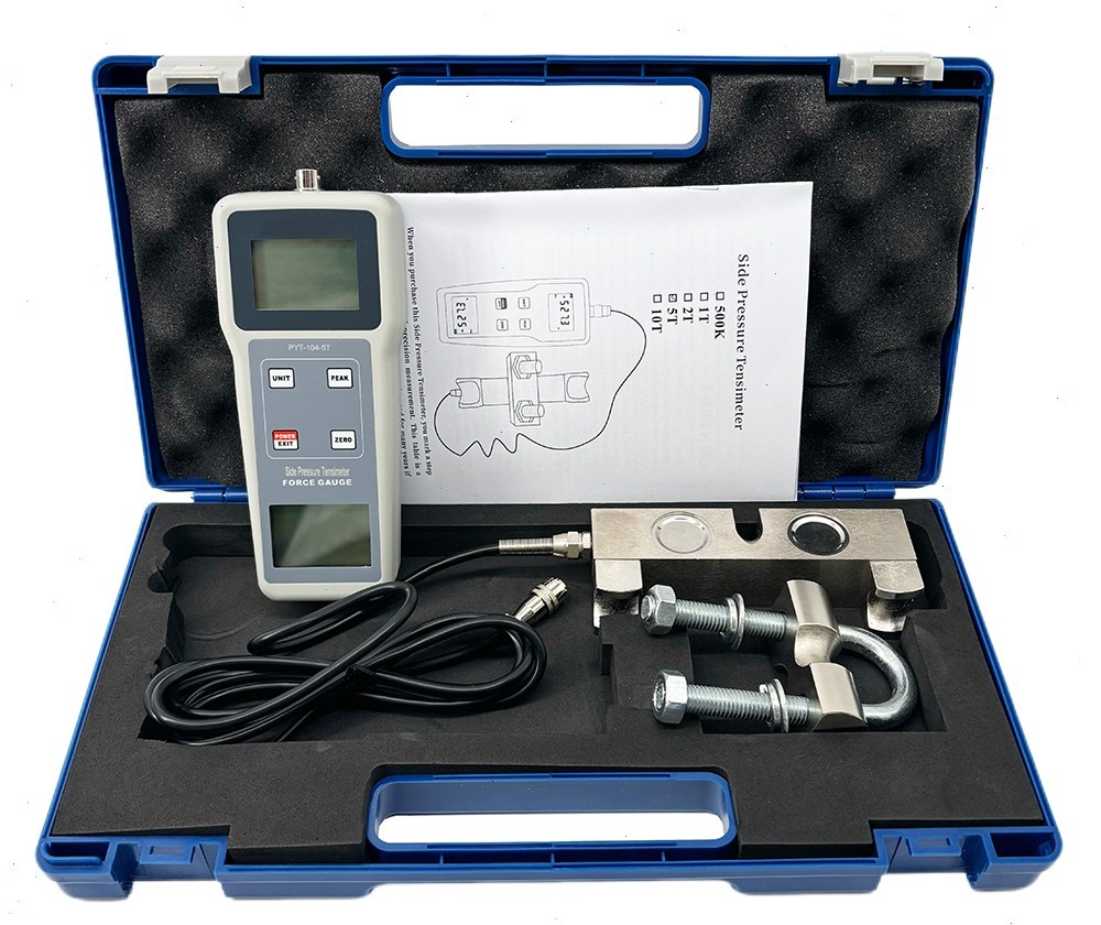 Side Pressure Tension Meter Precision ±0.5% FS ±1 Digital Peak Value ±49000N
