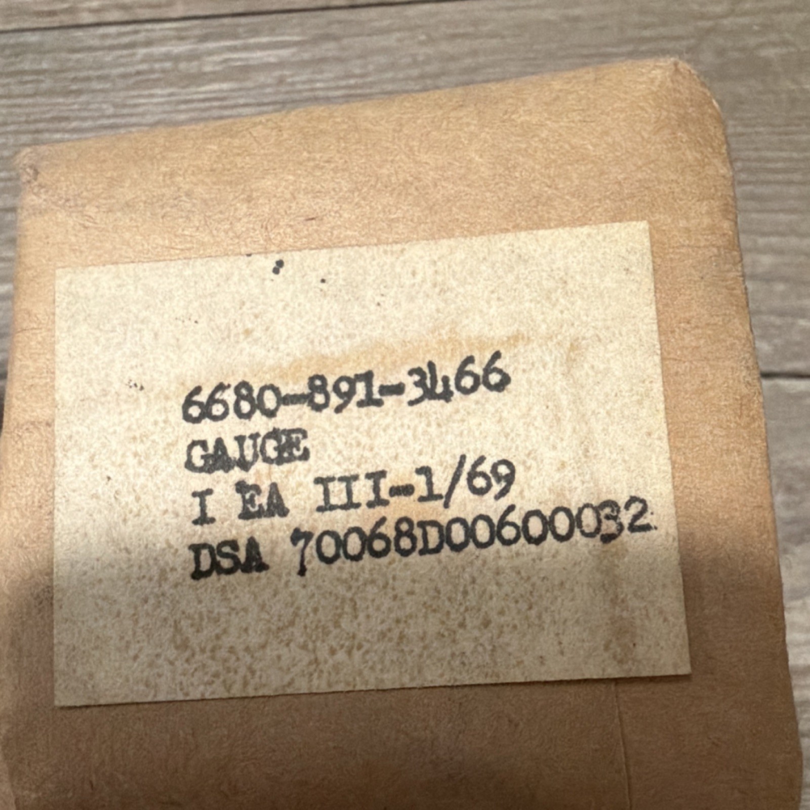 Stewart Warner Air Pressure Gauge 150 psi 360-AJ M1 Back Mount