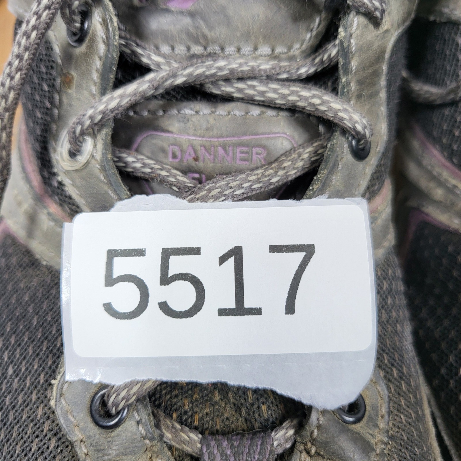 Danner Women’s Springfield Low Gray ESD Composite Toe Shoes 12212 Size 8 Read*