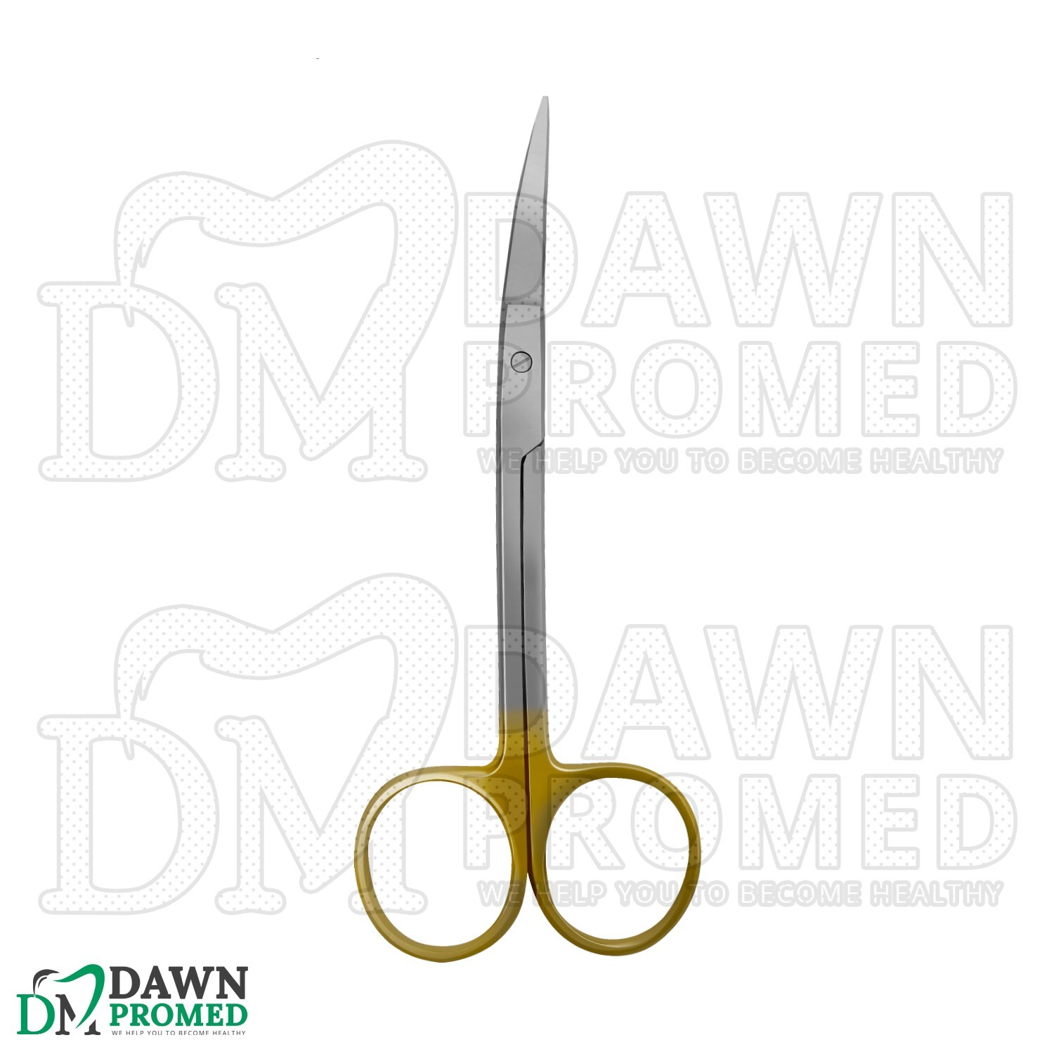 Premium German TC Iris Scissors 4.5″ Curved Surgical Dental Instruments