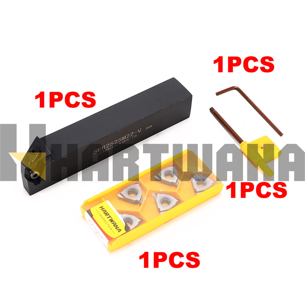 Indexable Threading Insert 29 Degree 6ACME Trapezoid Lathe Tool Holder 25mm