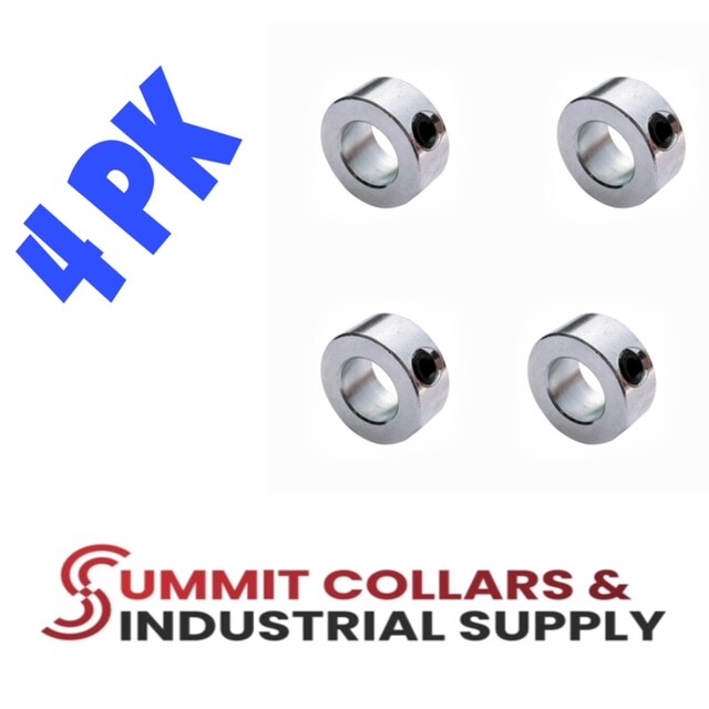 1-1/16” bore set shaft collar, zinc plated FREE standard shipping! 4 PCS