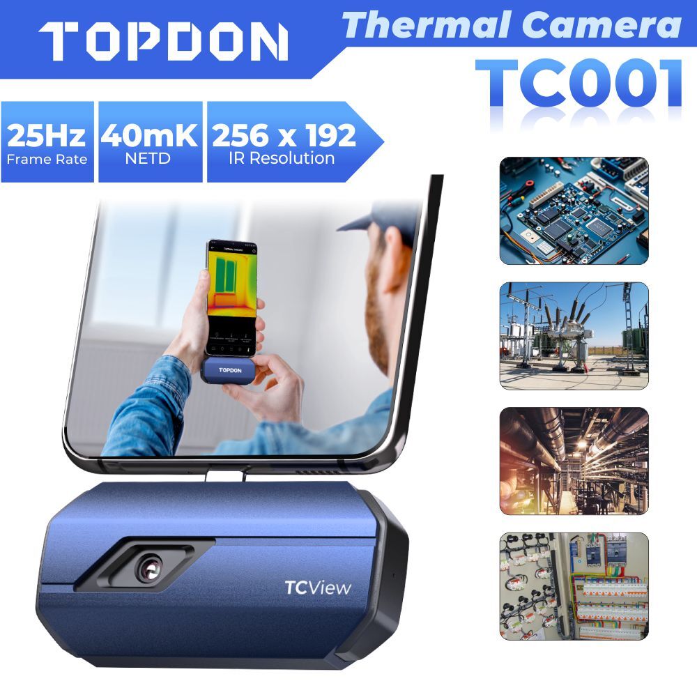 TOPDON TC001 Mini Thermal Imaging Camera for Android Smartphone Tablet PC 25Hz