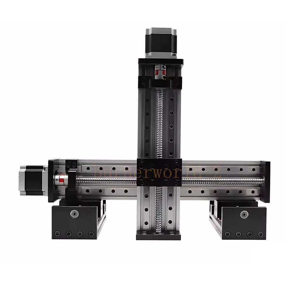 Double Square Linear Guide Sliding Table SFU 1204/1605/1610 100-1000mm Stroke