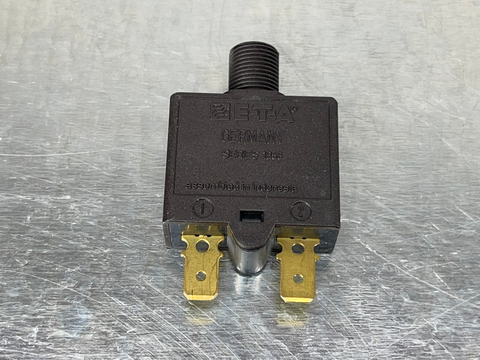 (10) ETA 5A Circuit Breakers 1658 Type Push to Reset 5 AMP Thermal Overcurrent