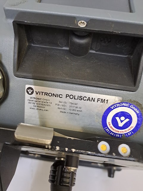 Vitronic Poliscan FM1 LiDAR Speed Control System FM1 10-300km/h Germany