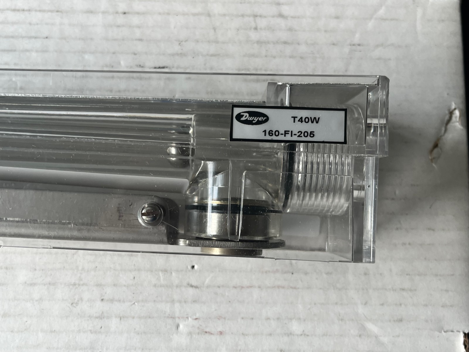 Dwyer Series RMC Rate-Master Flow Meter (174171-00, 0-35 m3/h Air Flow Gage)