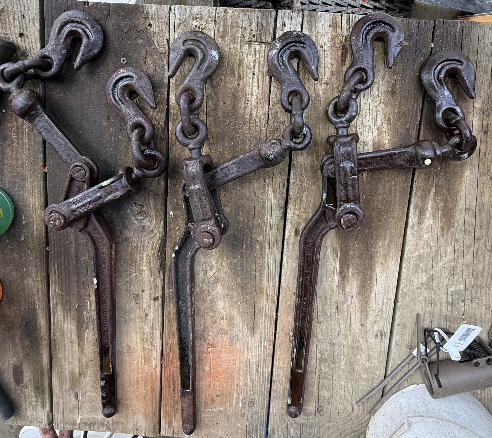 Wallace Forge Truck Chain Binder