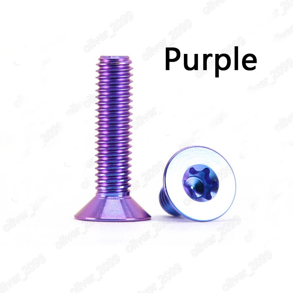 Titanium Torx Socket Countersunk Head Screws M4 M5 M6