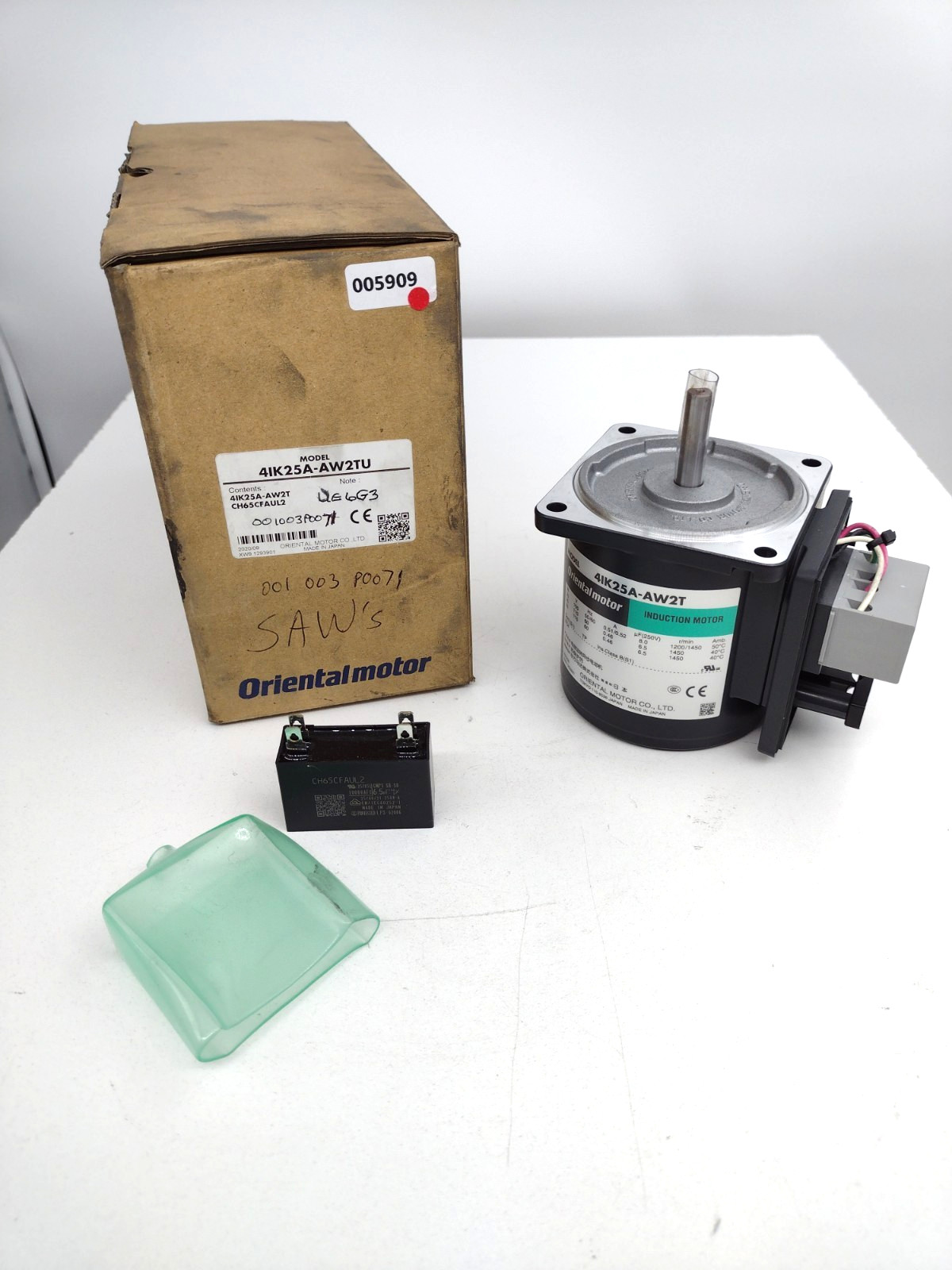 *** Oriental Motor 4IK25A-AW2TU Induction Motor 4IK25A-AW2TU 25W 110VAC 1450RPM