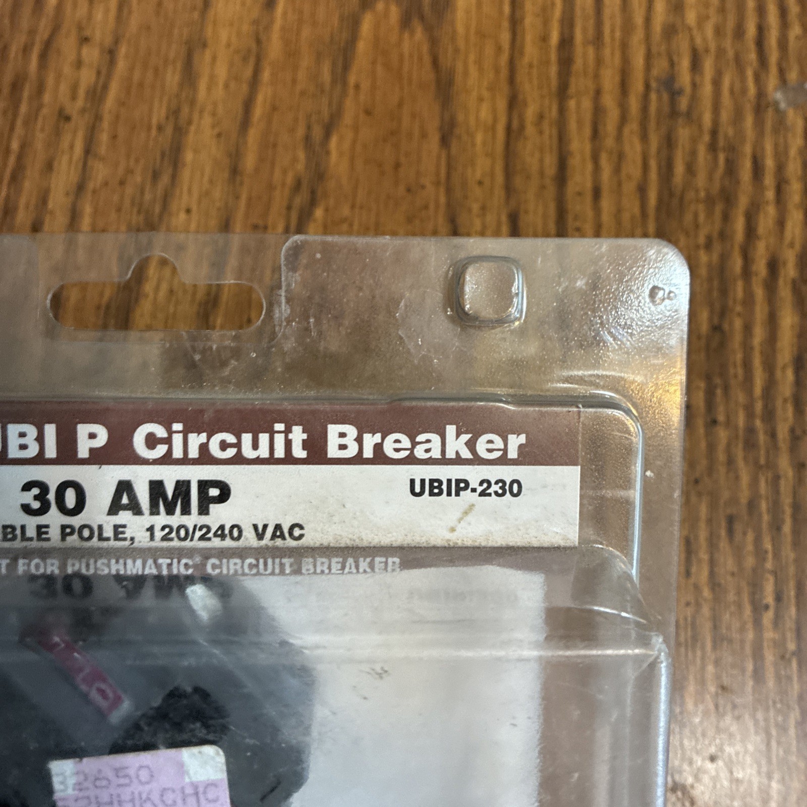 Connecticut Electric Circuit Breaker Type UBIP 2P 30A 10kA 120/240V VPKUBIP230