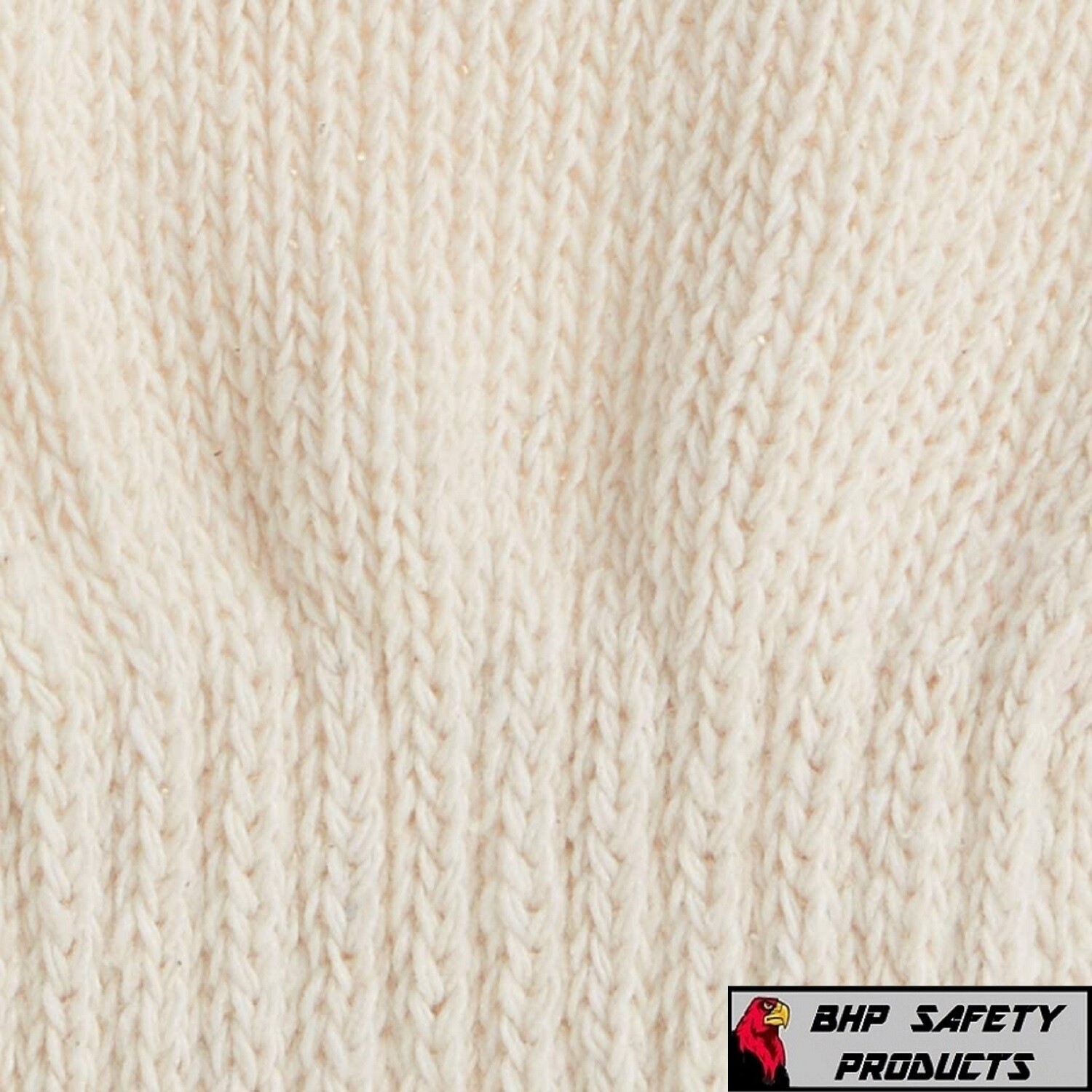 12 PAIR 1 DOZEN WHITE STRING KNIT POLY COTTON WORK GLOVES PAIRS NEW