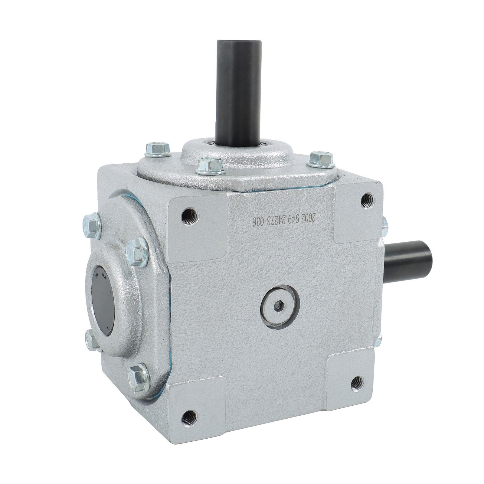 40HP Right Angle Bevel Gearbox 19455-SR-KW-KW-GR for Machinery