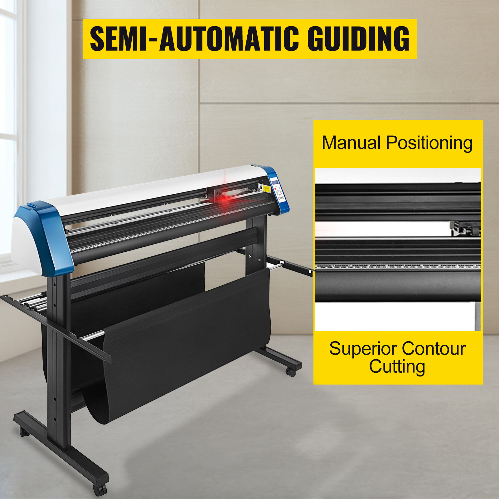 VEVOR 53in Vinyl Cutter Plotter Machine Sign Cutting Optical Eye Signmaster DIY