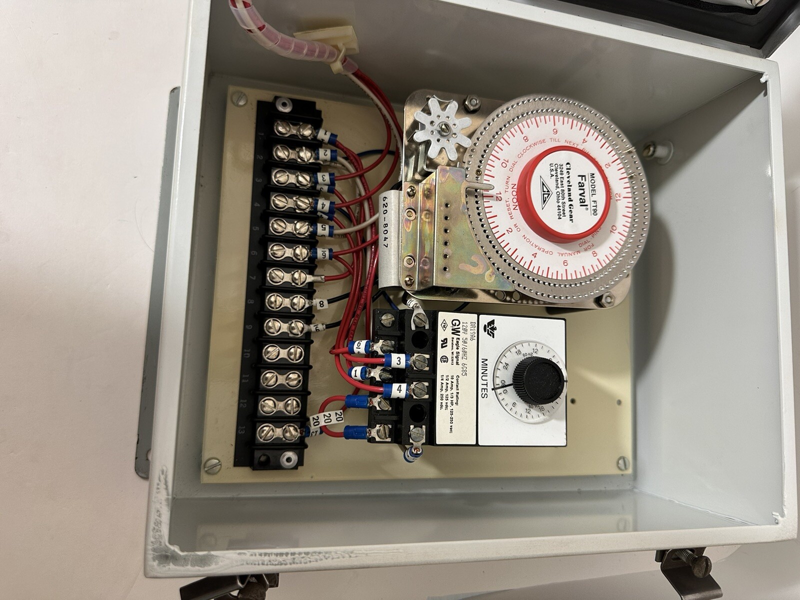 Cleveland Gear KL5-11624 Farval Timer 0-30min 120v-ac